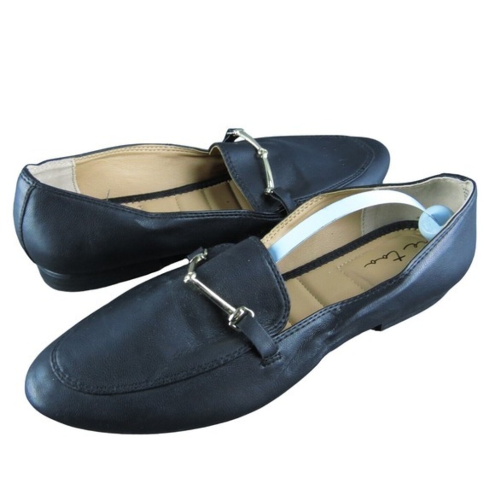 Me Too Women's Axe Loafer Black Synthetic Size 8M Gently Used 2025